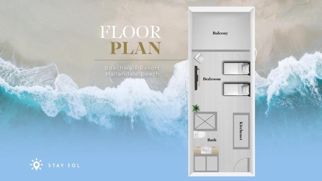 Upper Studio With Balcony,Pool And Gym, Near Beach Hallandale Beach Extérieur photo